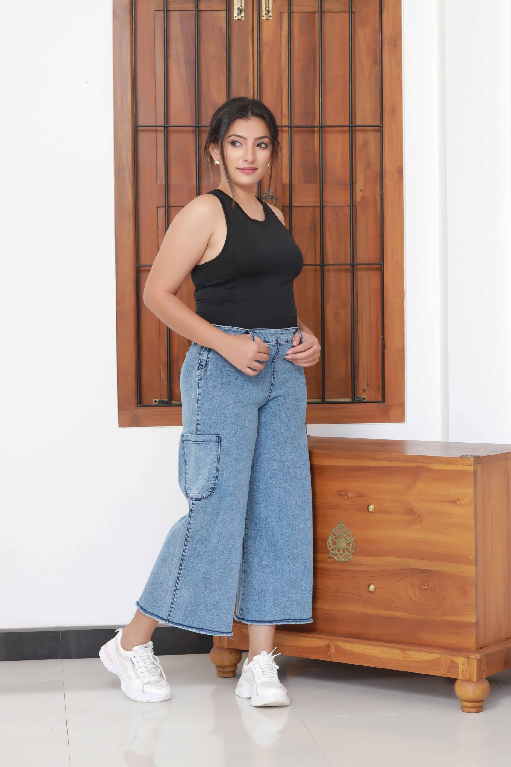 Straight Baggy Skirt Pant - Image 4