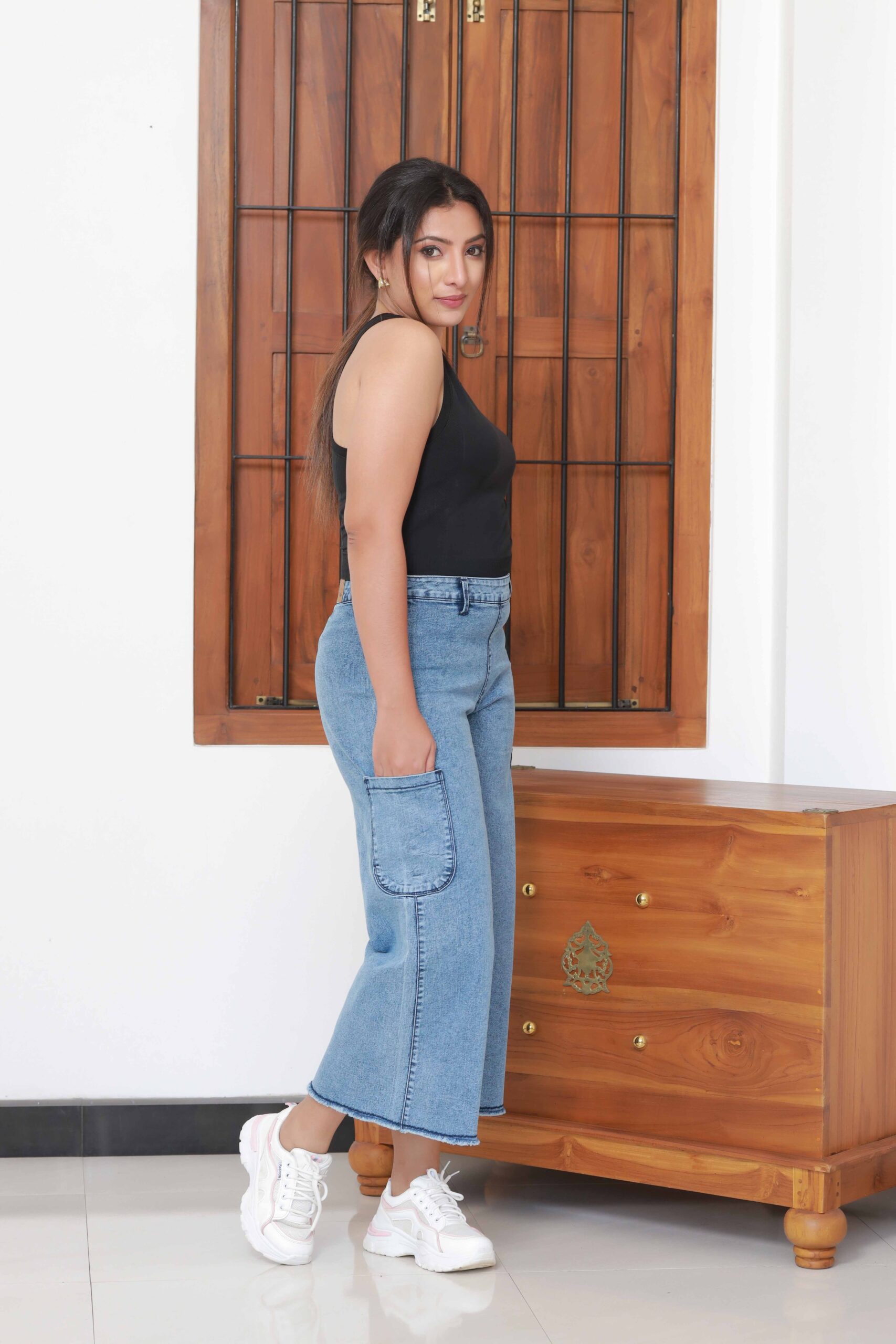 Straight Baggy Skirt Pant - Image 3