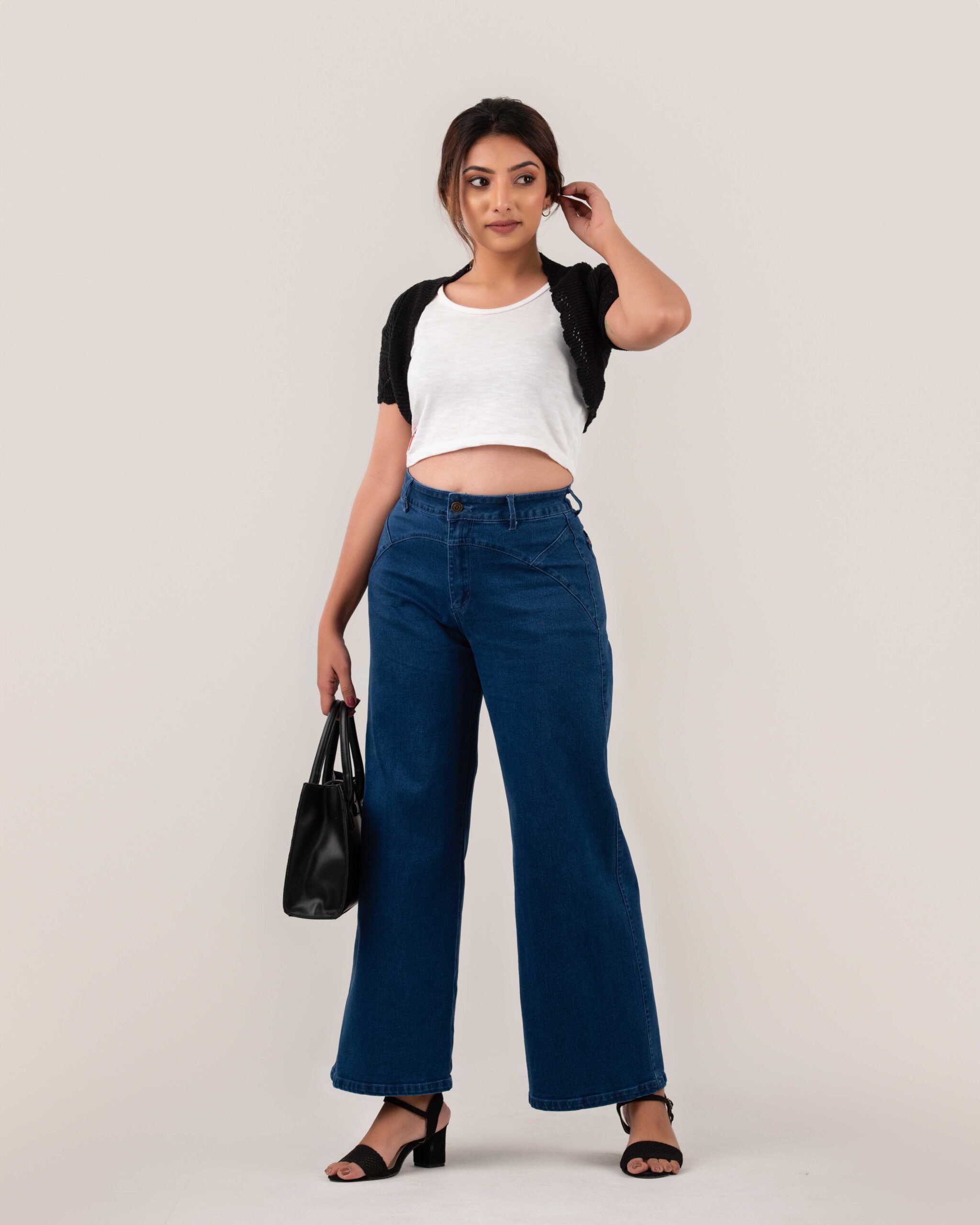 Straight Baggy Skirt Pant