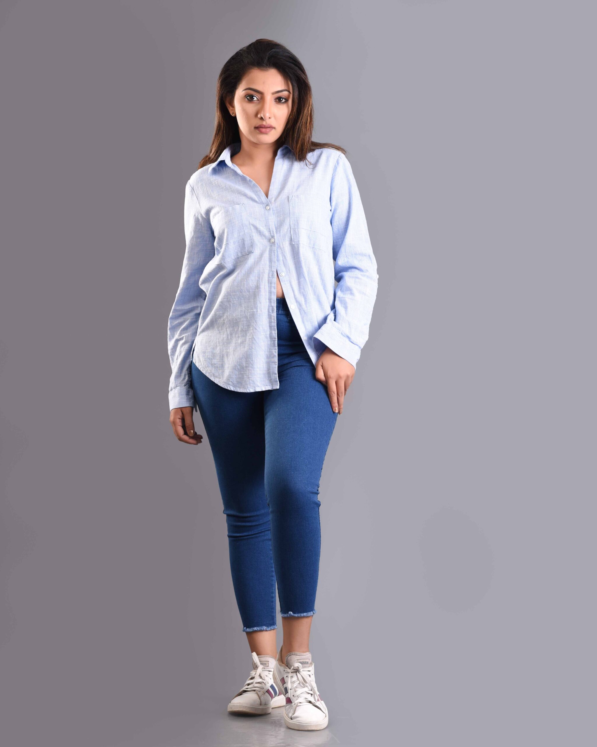 Jegging High Waist Mock Pocket Ankle - Image 2